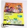 Image 1 : BAG OF 50 DISNEY GUMMY CANDY SOLD WITH BAG OF 50