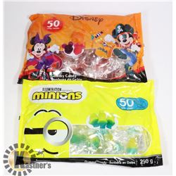 BAG OF 50 DISNEY GUMMY CANDY SOLD WITH BAG OF 50