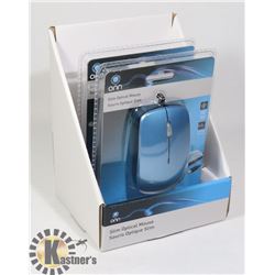 BOX OF TWO NEW ONN WIRED MICE