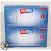 Image 1 : TWO BOXES OF DISTECH CLEAR VINYL MEDICAL EXAM