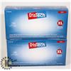 Image 1 : TWO BOXES OF DISTECH CLEAR VINYL MEDICAL EXAM