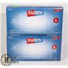 Image 1 : TWO BOXES OF DISTECH CLEAR VINYL MEDICAL EXAM