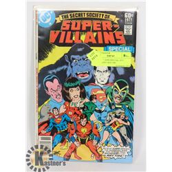 SUPER VILLAINS SPECIAL 1977 COMIC GIANT SIZE NM