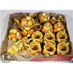INARCO FRUIT HARVEST TEA-SET