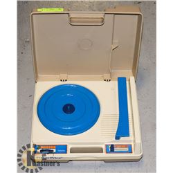 80'S FISHER PRICE RECORD PLAYER