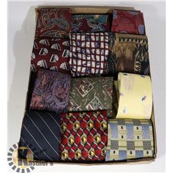 12 SILK TIES