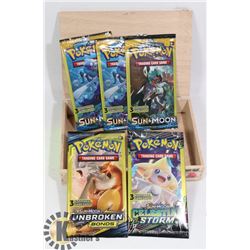 5 SEALED UNOPENED POKEMON BOOSTER PACKS