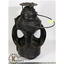 HLP M PIPER MONTREAL RAILROAD SWITCH LANTERN