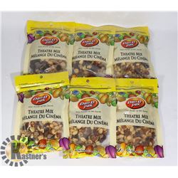 6 BAGS OF THEATRE MIX