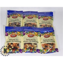 6 BAGS OF TRAVELERS MIX