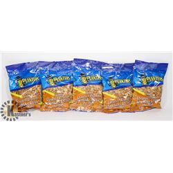 5 BAGS OF PLANTERS HONEY ROASTED PEANUTS