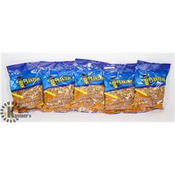 5 BAGS OF PLANTERS HONEY ROASTED PEANUTS