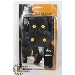PAIR OF KORKEEZ ICE CLEATS SIZE LARGE