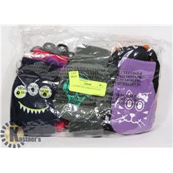 12PK KIDS HALLOWEEN GLOVES