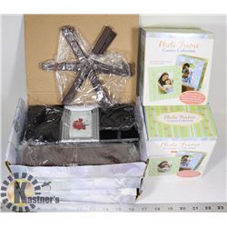 LOT OF NEW DIFFERENT STYLE PHOTO FRAMS