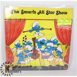 COLLECTORS 1981 COMIC RECORDS SMURFS TV SHOW