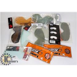 ASSORTMENT OF VARIOUS NEW ANTI FOG LENS