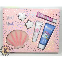 NEW SHELL YEAH 6PC BATH SET