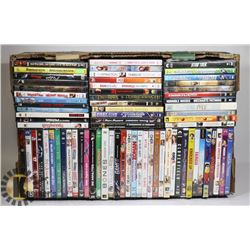FLAT OF OVER 60 DVD MOVIES