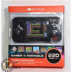 MY ARCADE GO GAMER PORTABLE V CONSOLE 220 GAMES