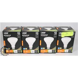 4 NEW FEIT ENHANCE SOFT WHITE LED LIGHT BULBS