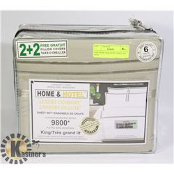 NEW HOME AND HOTEL SHEET SET KING