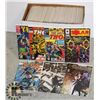 Image 1 : SHORT BOX WITH 150 VARIOUS COMICS BAGGED & BOARDED