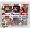Image 1 : LOT OF 6 VARIOUS FUNKO POP FIGURES