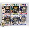 Image 1 : LOT OF 6 VARIOUS FUNKO POP FIGURES