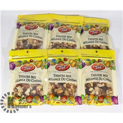 6 BAGS OF THEATRE MIX TRAIL MIX