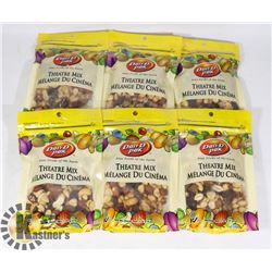 6 BAGS OF THEATRE MIX TRAIL MIX