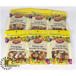 6 BAGS OF THEATRE MIX TRAIL MIX