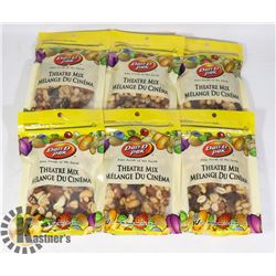 6 BAGS OF THEATRE MIX TRAIL MIX
