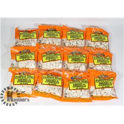 12 BAGS OF PLANTERS IN SHELL PUMPKIN SEEDS