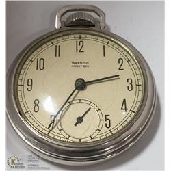 VINTAGE 1940'S POCKET WATCH  MADE IN CANADA