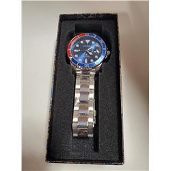 NEW MENS CITIZEN ECO DRIVE STAINLESS STEEL