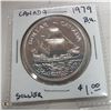 Image 1 : 1979 CANADIAN SILVER DOLLAR COIN.