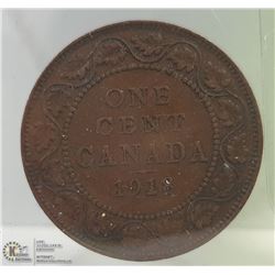 CANADIAN 1918 LARGE PENNY