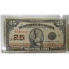 Image 1 : 1923 DOMINION OF CANADA TWENTY FIVE CENT NOTE.