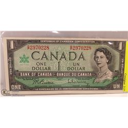 CAD 1967 $1 BILL
