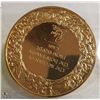 Image 2 : SILVER COIN GOLD PLATED 29.7 GRAMS COIN