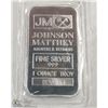 Image 1 : 1 TROY OUNCE .999 SILVER BAR J.M