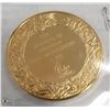 Image 2 : SILVER COIN GOLD PLATED 29.7 GRAMS COIN