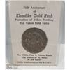 Image 1 : 75TH ANNIVERSARY KLONDIKE GOLD RUSH COIN