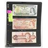 Image 1 : SHEET OF COLLECTIBLE CANADIAN BILLS