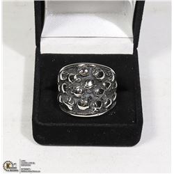 NEW MEN'S STEEL RING WITH MULTIPLE SKULL