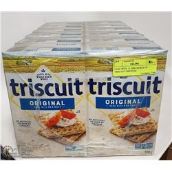 CASE WITH 12, 200G BOXES OF TRISCUIT ORIGINAL