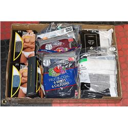 FLAT OF NEW MEN'S AND BOY'S UNDERWEAR