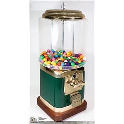 LARGE GUMBALL MACHINE 16" TALL W KEY