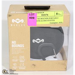 MARLEY NO BOUNDS PORTABLE BLUETOOTH AUDIO SYSTEM